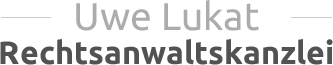 Rechtsanwaltskanzlei Uwe Lukat - Logo